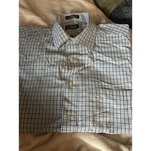 Chaps Long‎ Sleeve Button Down Shirt 16 1/2 Men's